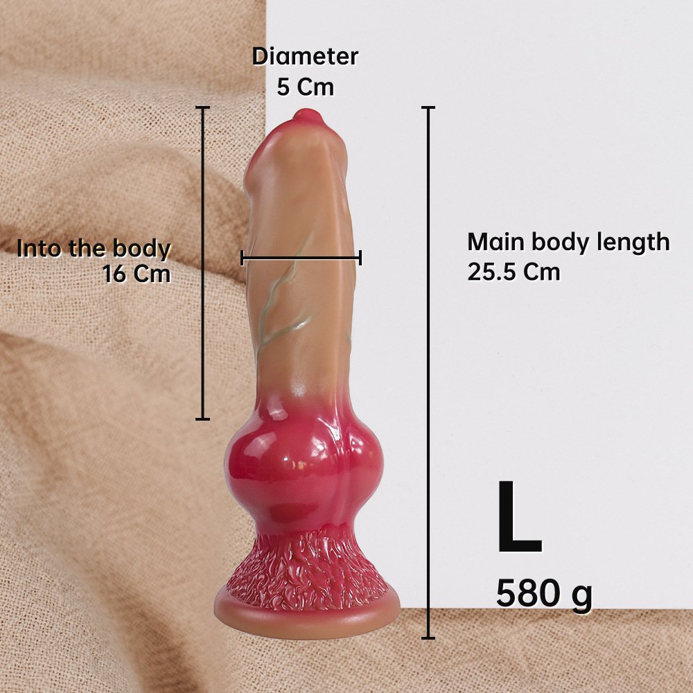 Realistic Huge Dog Dildo Anal Plug With Suction Cup Silicone Big Butt Plug Prostate Massager Adult Sex Toys for Men Women