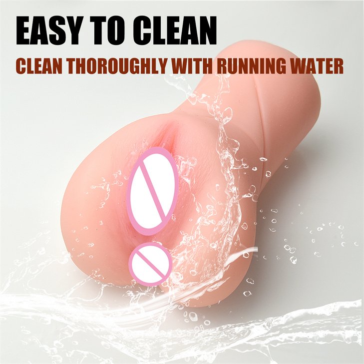 Male Masturbator Pocket Real Pussy Silicone Anal Adult Sex Pussy Toys Sax masturbator-for-man