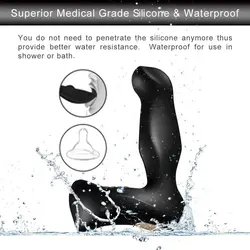 UNIMAT 8 Vibrating Modes Remote Control Electronic Prostate Vibrator Anal Sex Toys for Man Massage