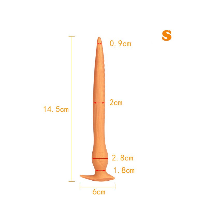 2024 New Big Long Silicone Monster Anal Butt Plug Soft Anal Expand Deeply Sex Toy For Buttocks Masturbation Eel Animal Dildo