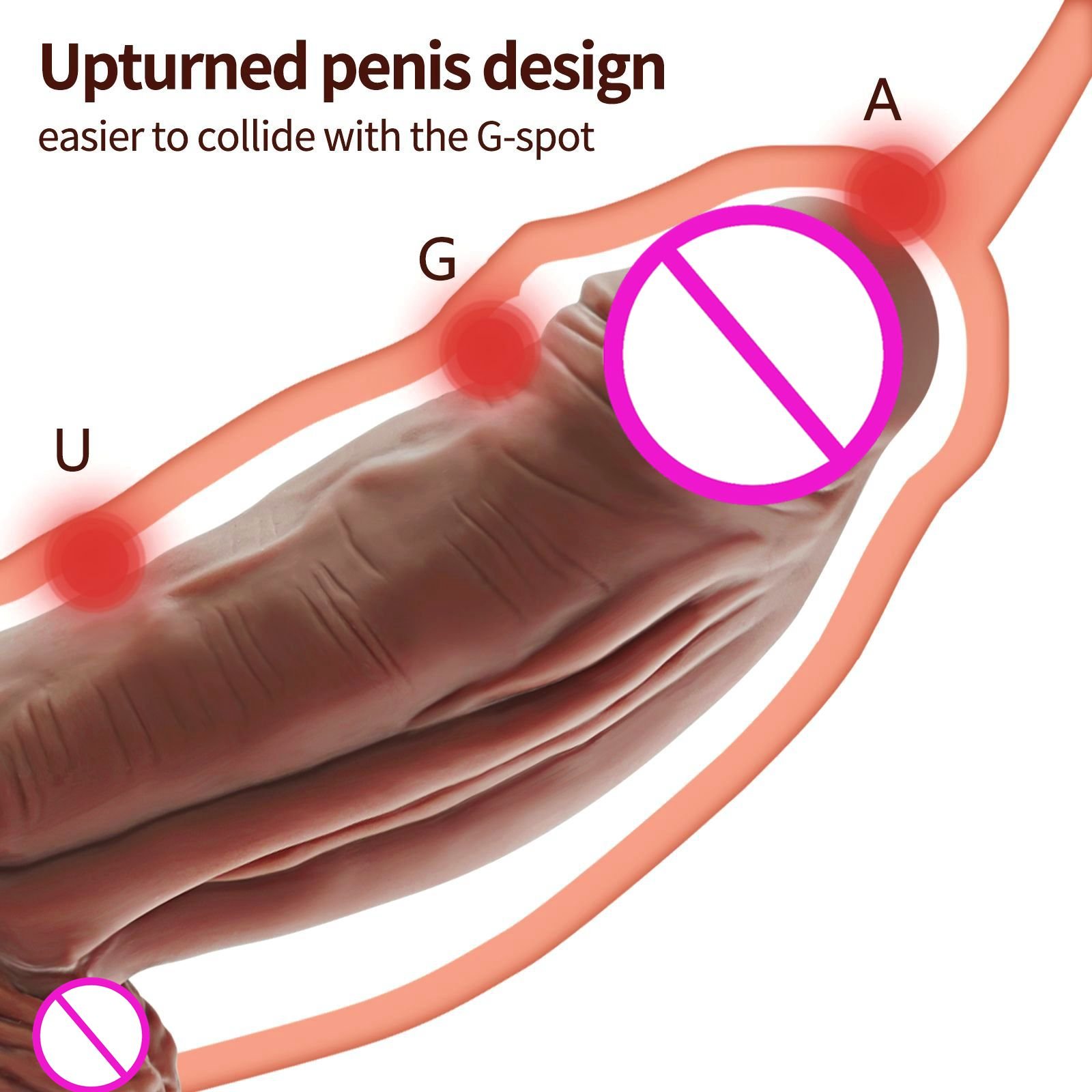 Dia 6.6cm Huge Realistic Thick Silicone Dildo Vagina G-spot Stimulation Strong Suction Cup Artificial Penis For Women Lesbian