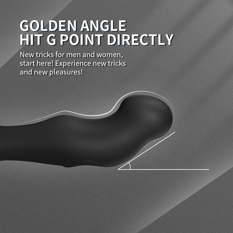 Remote control rotating Vibrating anal toys flexible anal vibrator men anal plug
