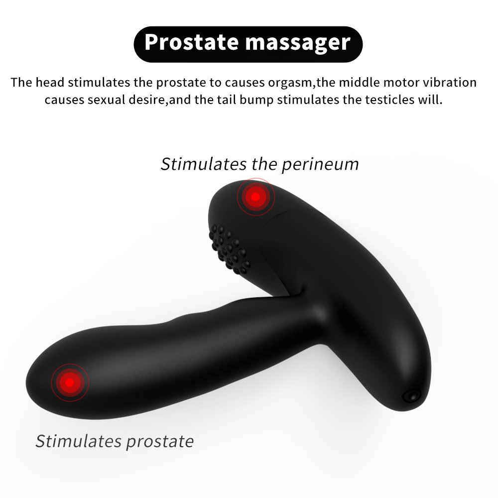 hot selling butt plug anal 9-frequency vibrating prostate massage Anal Stimulation for men Adult Sex Toy