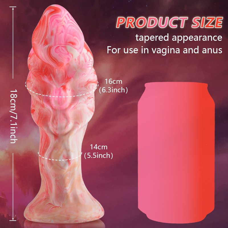 wholesale sex shop drop shipping sex toys for woman monster dildo liquid silicone 7.1 inch huge dildo Realistic dragon dildo