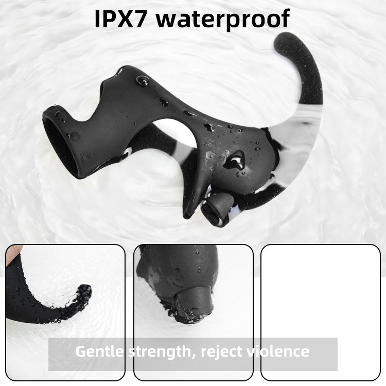 Multifunctional Vibrating Dual Cock Rings prostate massager anal vibrator sex toy cock ring