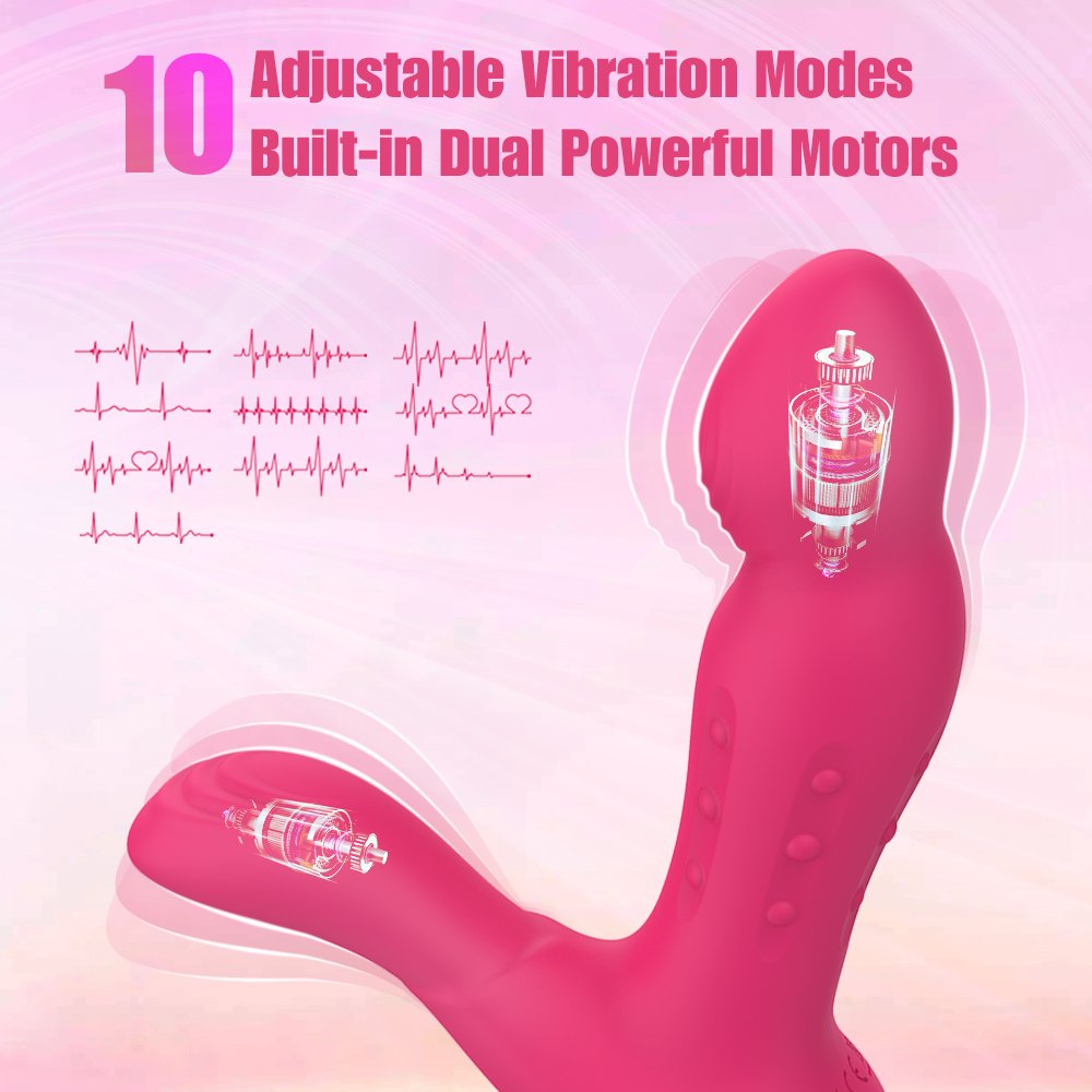 Male Prostate Massager 10 Speed Vibrators Sex Toys For Men Masturbator Anal Butt Products For Adults Couples 18