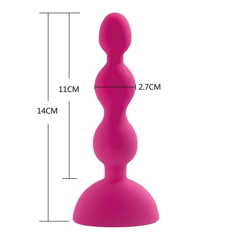 Remote control prostate anal vibrating sex toy for man