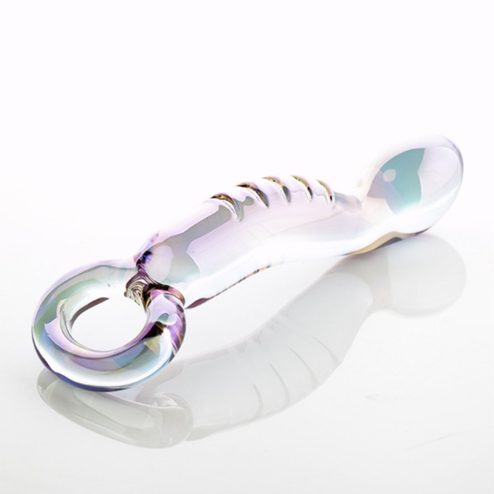 Wholesale Handmade Crystal Luxury Anal Butt Plug Dildo Sex Toys Glass Dildo Anal Sex Toy