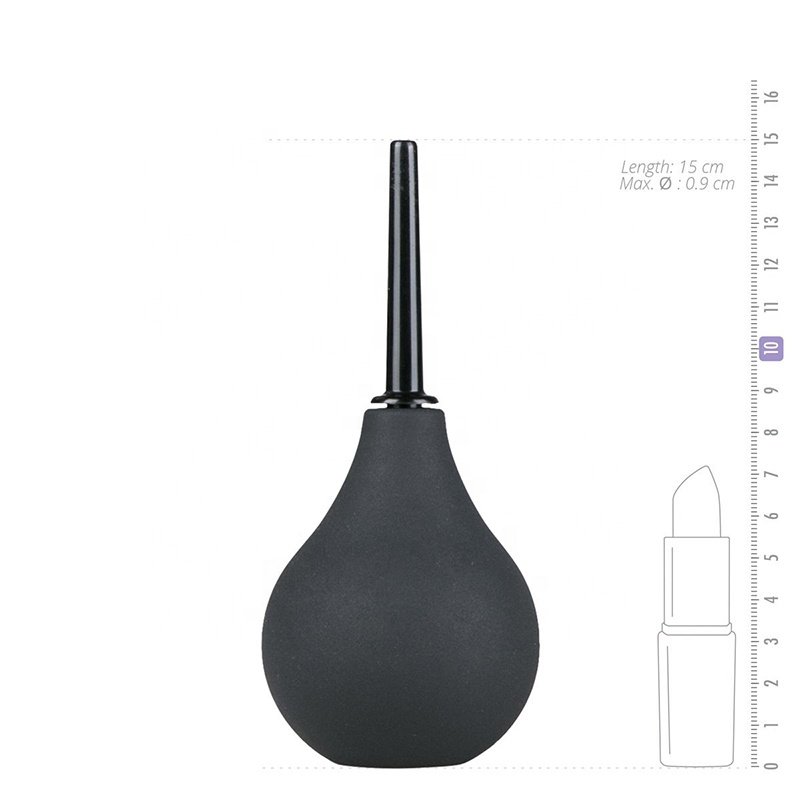 160ML Non-phthalate PVC Vagina Anal Douche, Anal Douche with 1 nozzle for Adult Anal Cleaning Sexy Products