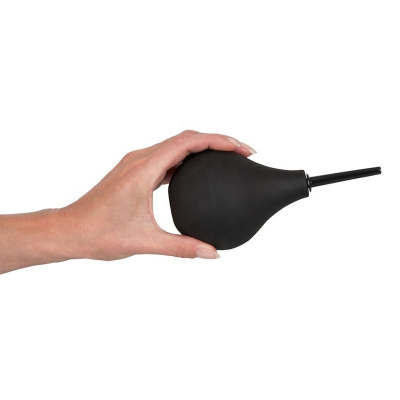 160ML Non-phthalate PVC Vagina Anal Douche, Anal Douche with 1 nozzle for Adult Anal Cleaning Sexy Products