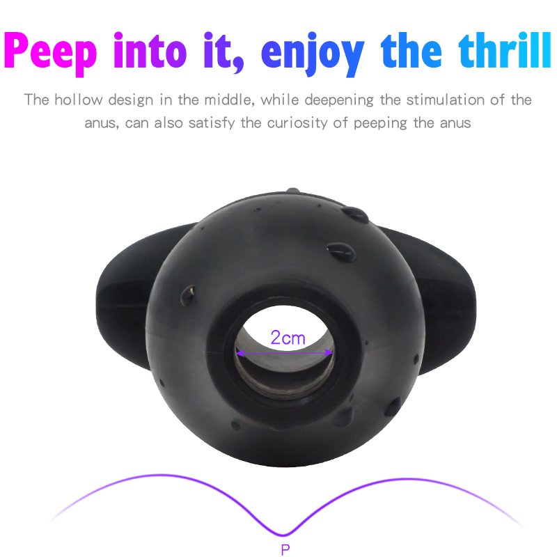 Silicone electric shock Hollow Anal Sex Toys Butt Plug Vibrator Dildo Masturbator Vagina Massager Erotic Toys