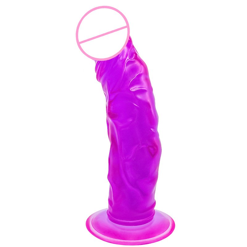 large manual penis sucker sex toys curved penis masturbation penis for woman anal expansion plug