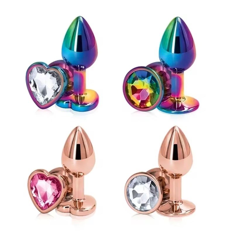 Freely Customizable Metal Anal Plug Beginner AnalPlug Masturbation Tool Gspot Prostate Massager Stimulator Adult Sex Toy For Man