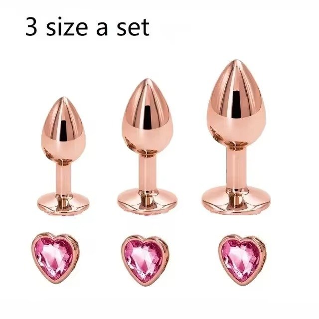 Freely Customizable Metal Anal Plug Beginner AnalPlug Masturbation Tool Gspot Prostate Massager Stimulator Adult Sex Toy For Man