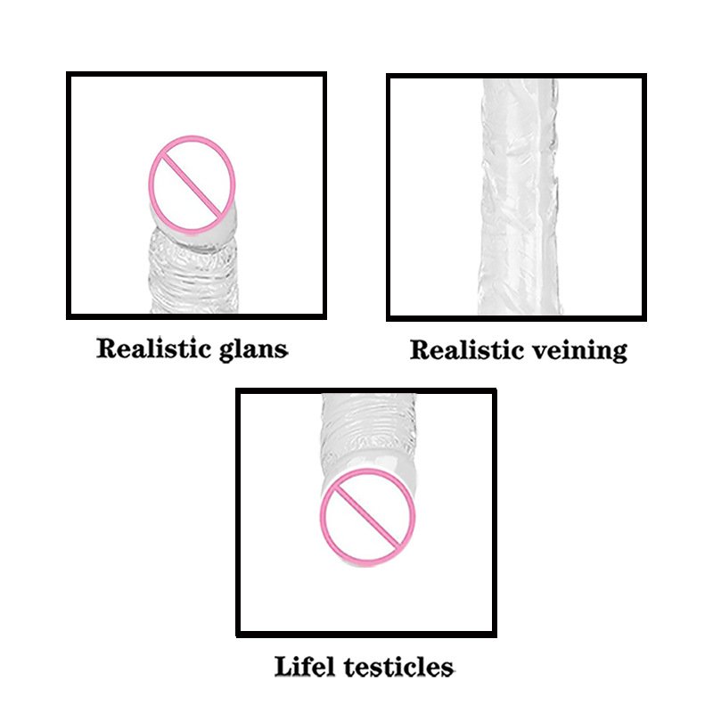 18 inch Double Ended Dildo Flexible Double Dong Couples Unisex Adult Sex Toy