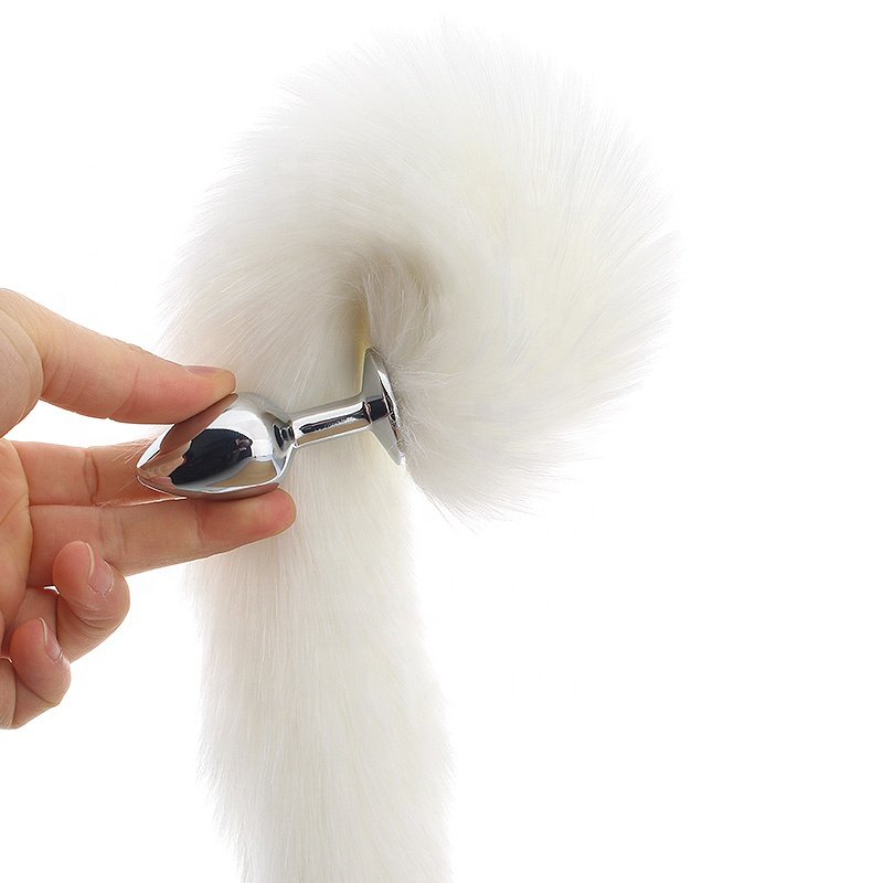 Stainless Steel Pointed Butt Metal Anal Plug Tail Trainer Male/Female Prostate Massager Stimulator Masturbation Adult Sex Toys