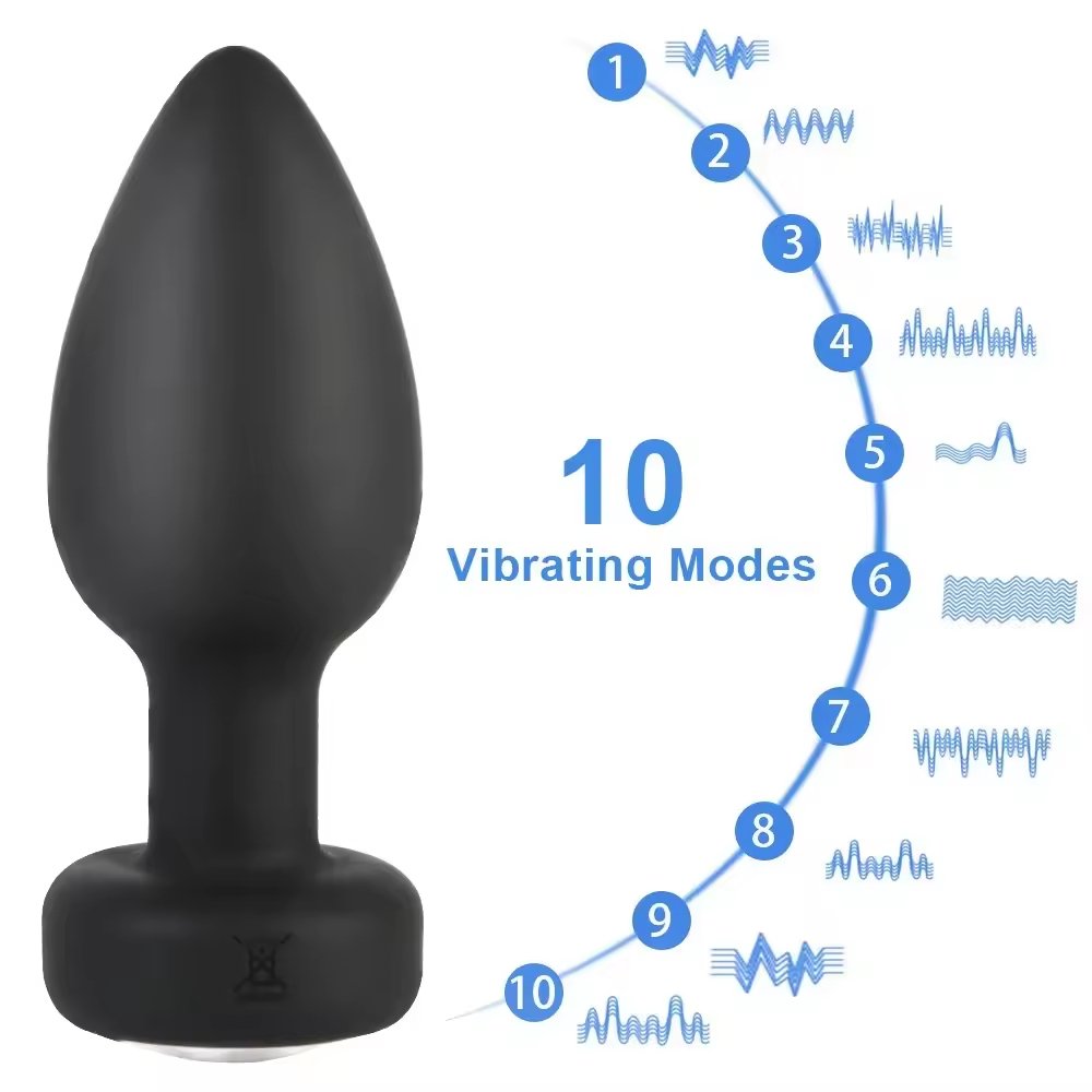 Remote Control Private Silicone Butt Plug vibrator Smooth Touch Female Anal Beads Anal Dilator Anal Sex Toys for Men and Women