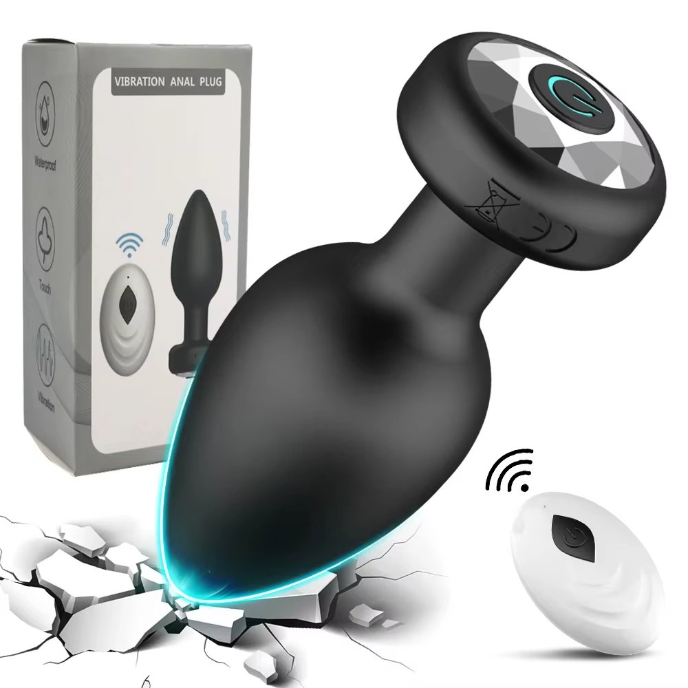 Remote Control Private Silicone Butt Plug vibrator Smooth Touch Female Anal Beads Anal Dilator Anal Sex Toys for Men and Women