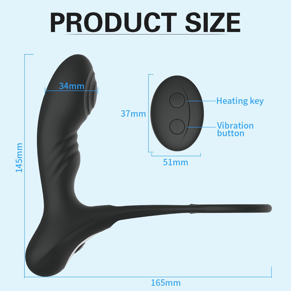 Waterproof Butt Plug For Men Women Silicone Vibrating Prostate Massage Vibrator Anal Plug for Woman Anal