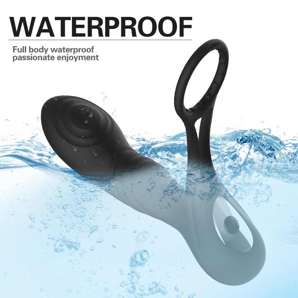 Waterproof Butt Plug For Men Women Silicone Vibrating Prostate Massage Vibrator Anal Plug for Woman Anal