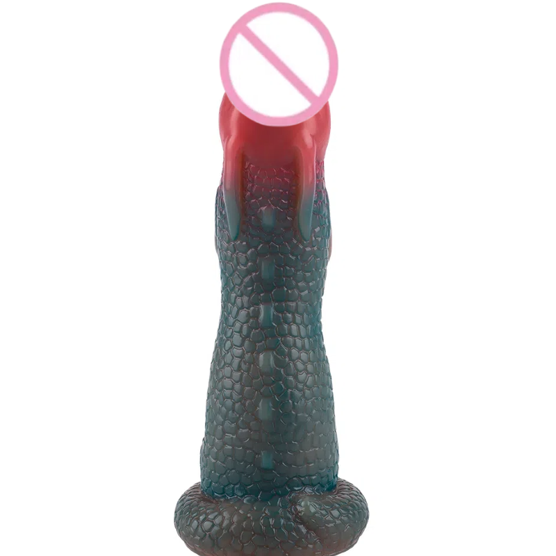 Silicone Material Anal Sex Toys Big Penis Design