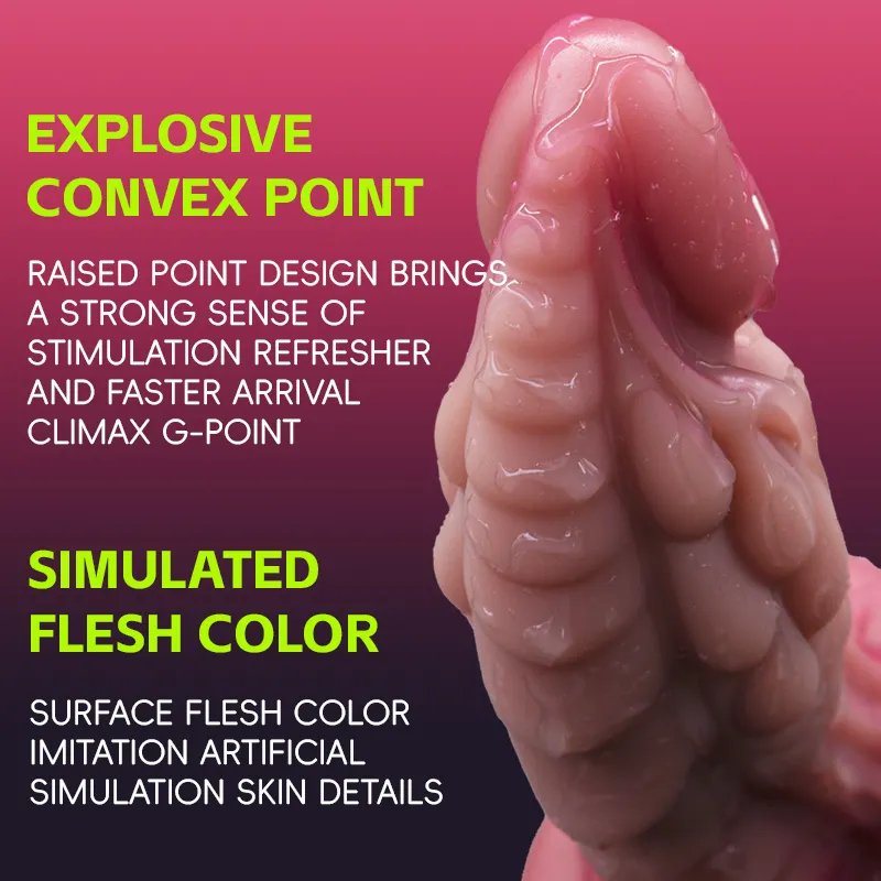 Realistic Dildo Monster Dragon Penis with Suction Cup Big Dick Animal Anal Dildo Vagina Masturbator For Women Men Anal Sex Toys