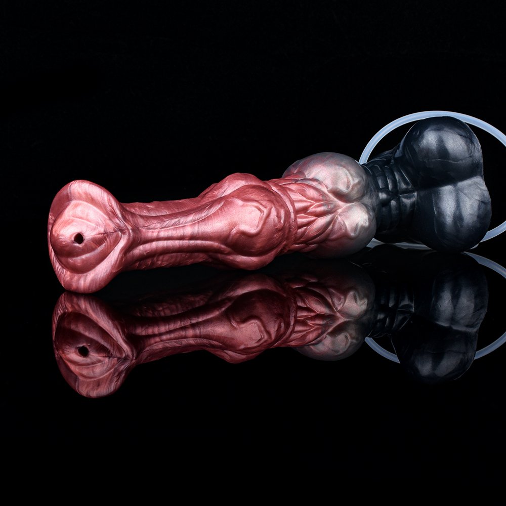 Sex Fun Suction Muilti Color Big Knot Horse Dildo Squirting Dildo with Suction Base Soft Flexible Massive Sex Toys For Women Man
