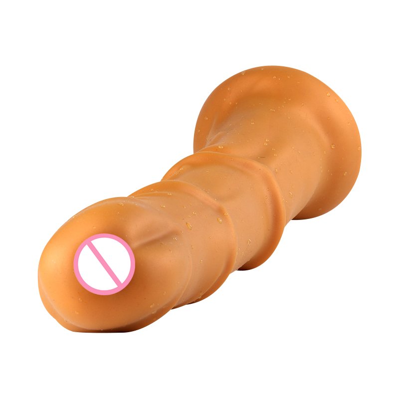 Large anal plug anal masturbation device false penis soft anal dilator adult sex SM toy