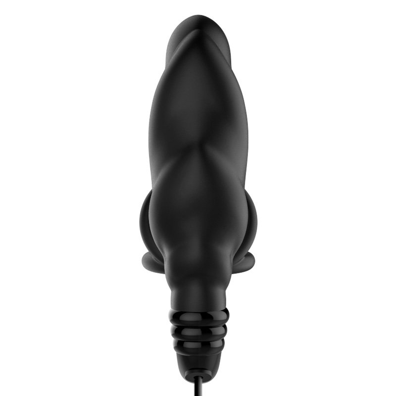Male Prostata Massage 12 Frequency G-spot Anal Plug Vibrator with Penis Ring Silicone Cock Ring Butt Plug Anal Sex Toys for Men