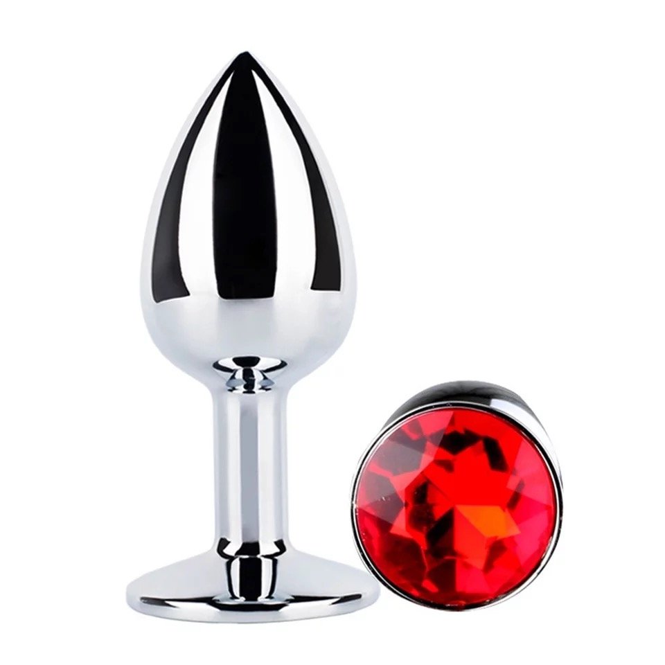 New Metal Anal Sex Toys Butt Plug Stainless Steel Crystal Prostate Massage SM Game for Women Men Adult Products Sexy Toys