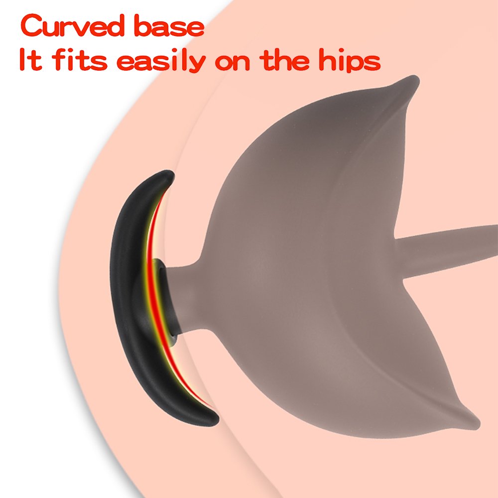 Flower Bud Inflated Anal Plug Separate Pump Expandable Big Butt Plug Prostate Massager Anus Dilator Anal Sex Toys for Men