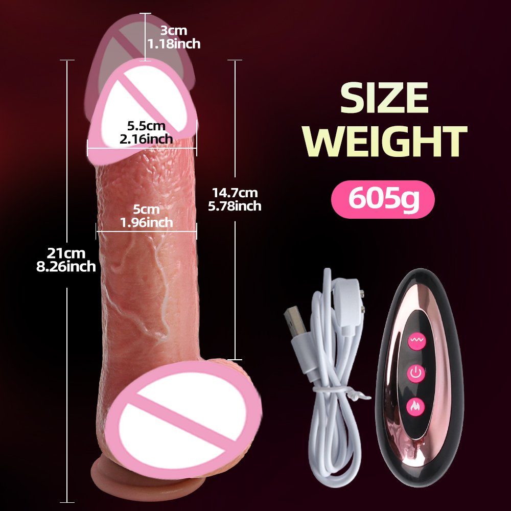 Wide Extra Thick Realistic Huge Massive big remote Silicone Vibrating Dildo with Strong Suction Cup for Anal Play Sex Toys