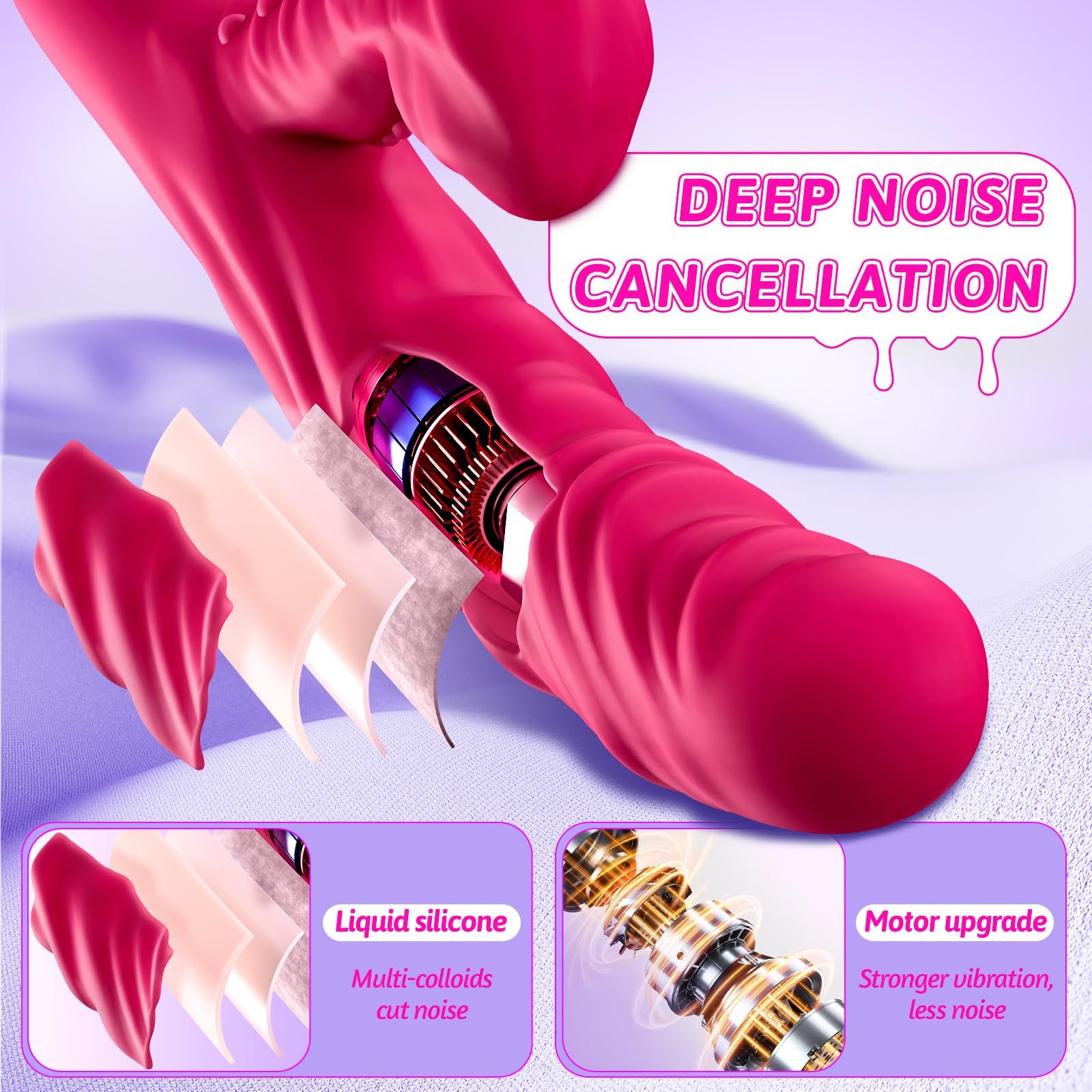 Slapping Peristaltic Thrusting Vibrator Dildo Anal Sex Toy Clitoral Clit Stimulator Telescopic Tapping Rabbit Vibrator For Women