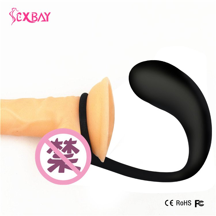 Sexbay Silicone Butt Plug with Penis Ring Anal Sex Toys for Men