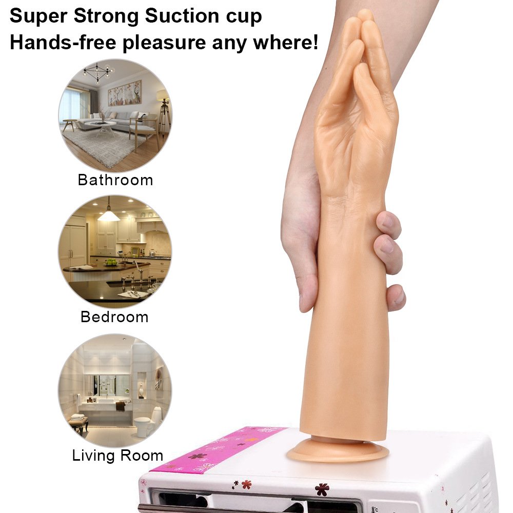 37cm Artificial Hands Butt Plug Anal Toys for Women Vaginal Dilator Men Anus Expander Big Dildos Female Masturbator Sex Products