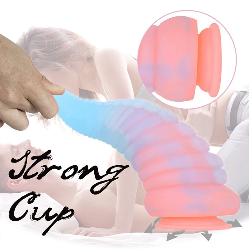Shiny Realistic Dildo Lifelike Huge Silicone Dildo Realistic Penis for G-Spot Stimulation Dildos Anal Sex Toys for Women