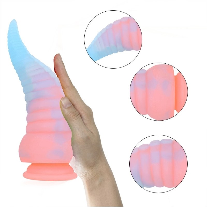 Shiny Realistic Dildo Lifelike Huge Silicone Dildo Realistic Penis for G-Spot Stimulation Dildos Anal Sex Toys for Women