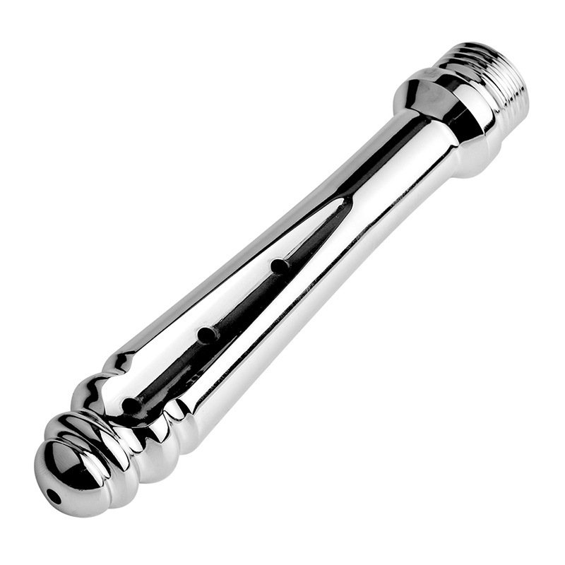 Aluminum Alloy Anal Douche Streamline Conduit Design for Vaginal Anal Shower Sex Toys Women Men Butt Plug Type Juguetes Sexuales