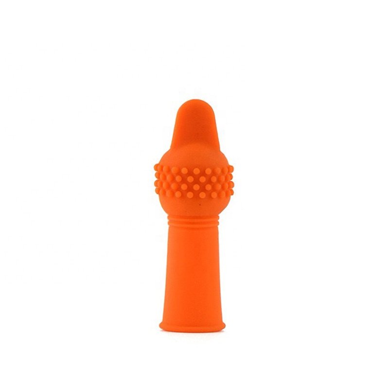 New Hot Selling Most Popular G Spot Silicone Free Sample Finger Sleeve Female Masturbation Toys