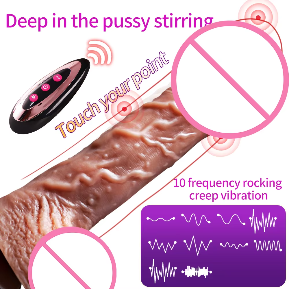 LOVE Dildo 12 Inch Anal Silicone Huge Realistic remote control Big Dildo Vibrator For Women Sex Toy Strap On Thrusting Dildo