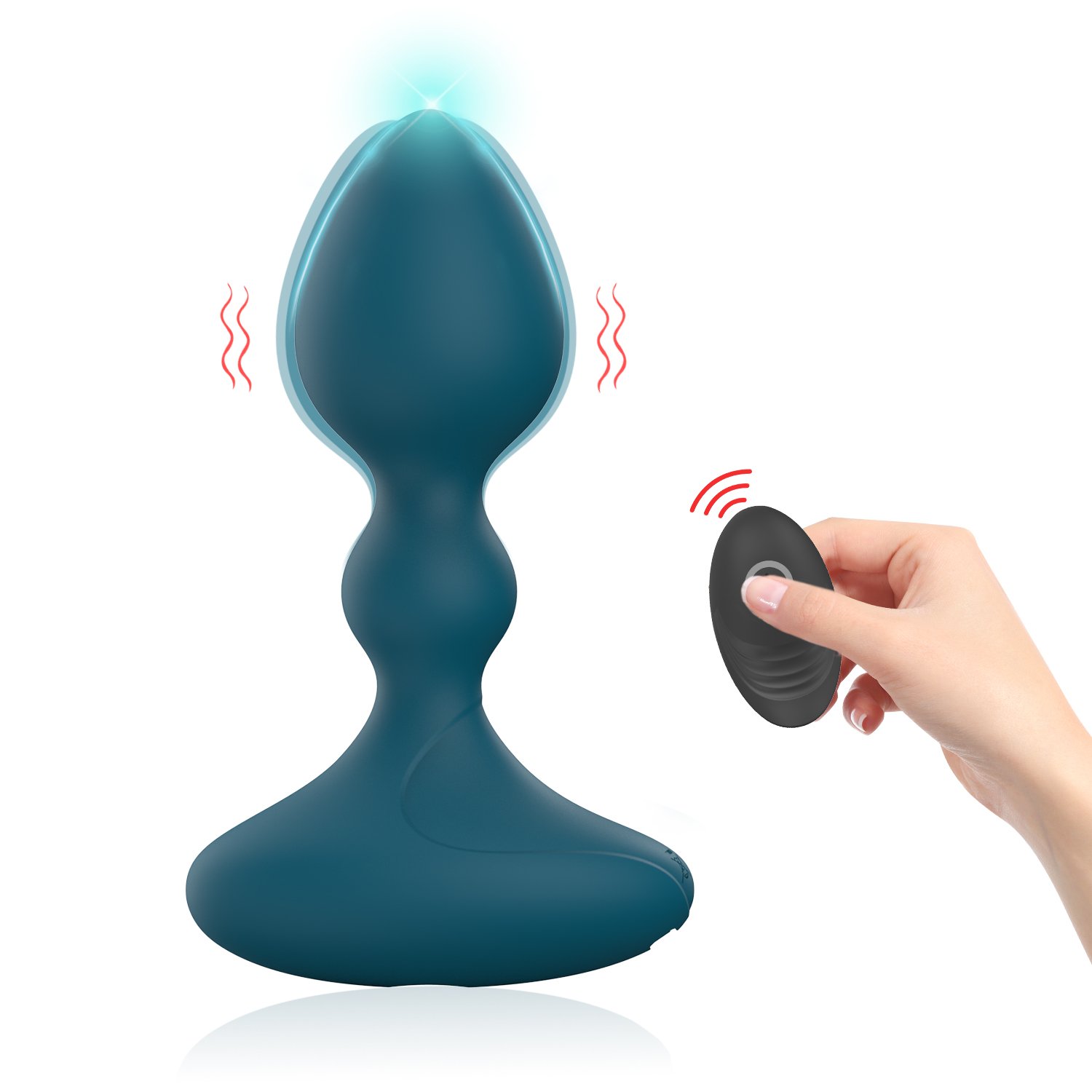 Soft Silicone Anal Bullet Vibrator Prostate Massager Sex Toys for Men Comfortable Adult Products Remote Control Wireless