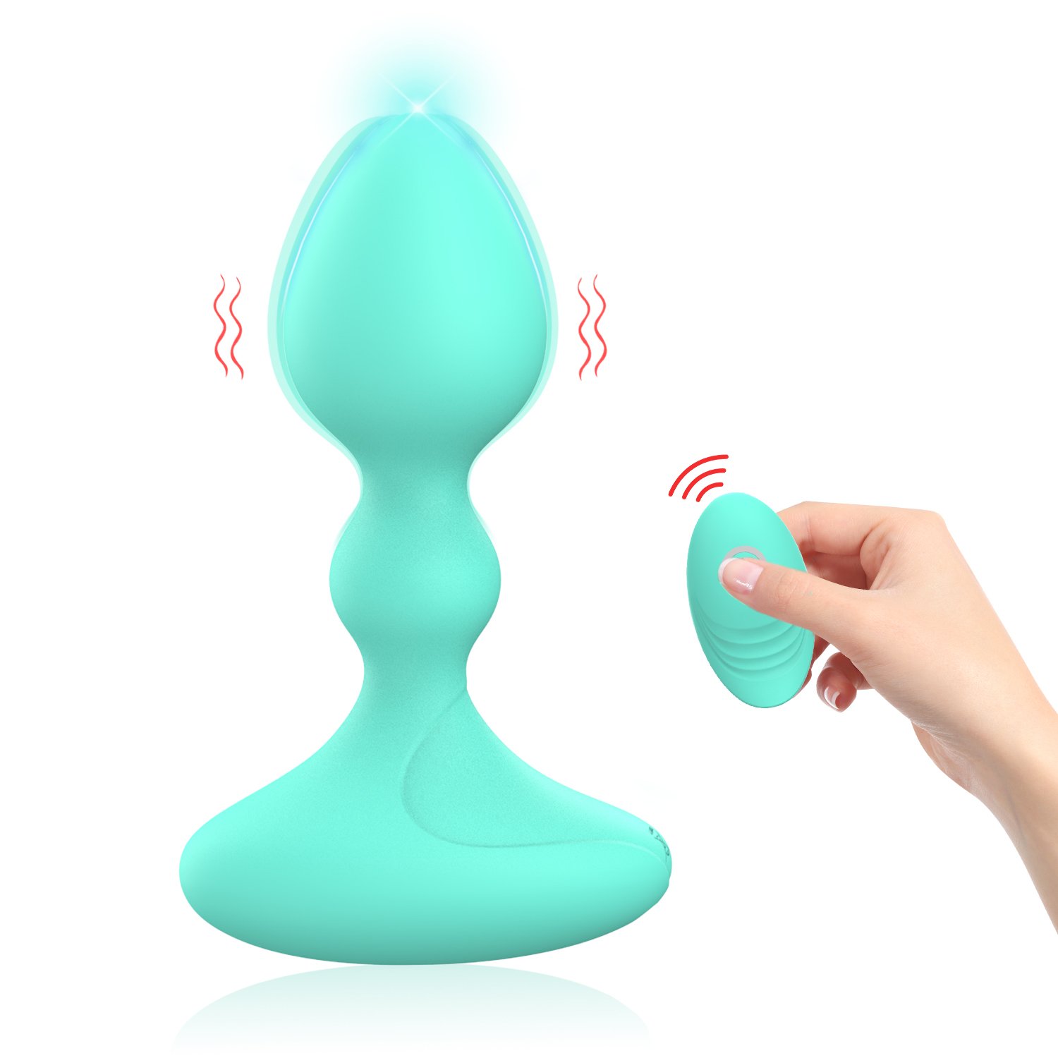 Soft Silicone Anal Bullet Vibrator Prostate Massager Sex Toys for Men Comfortable Adult Products Remote Control Wireless