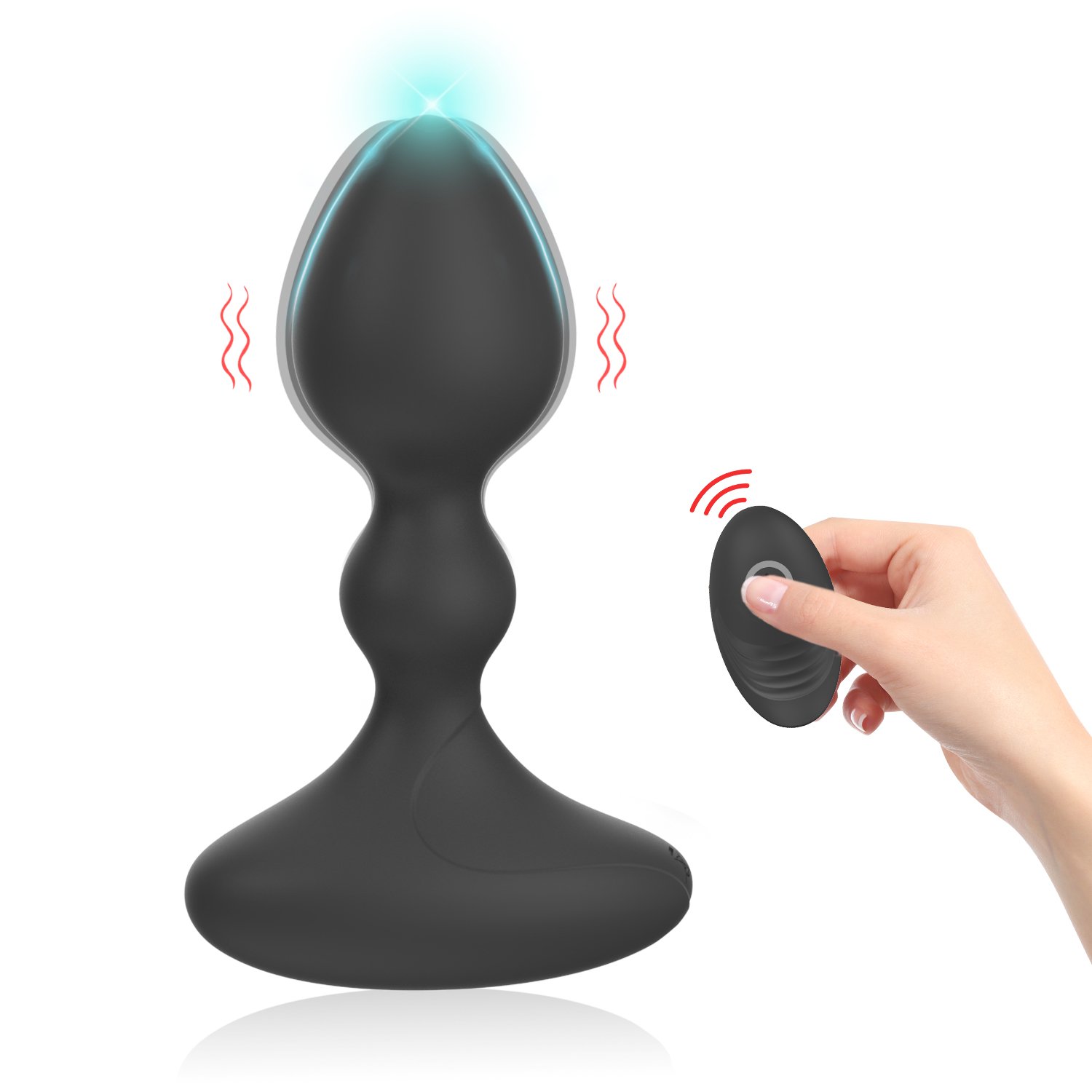 Soft Silicone Anal Bullet Vibrator Prostate Massager Sex Toys for Men Comfortable Adult Products Remote Control Wireless