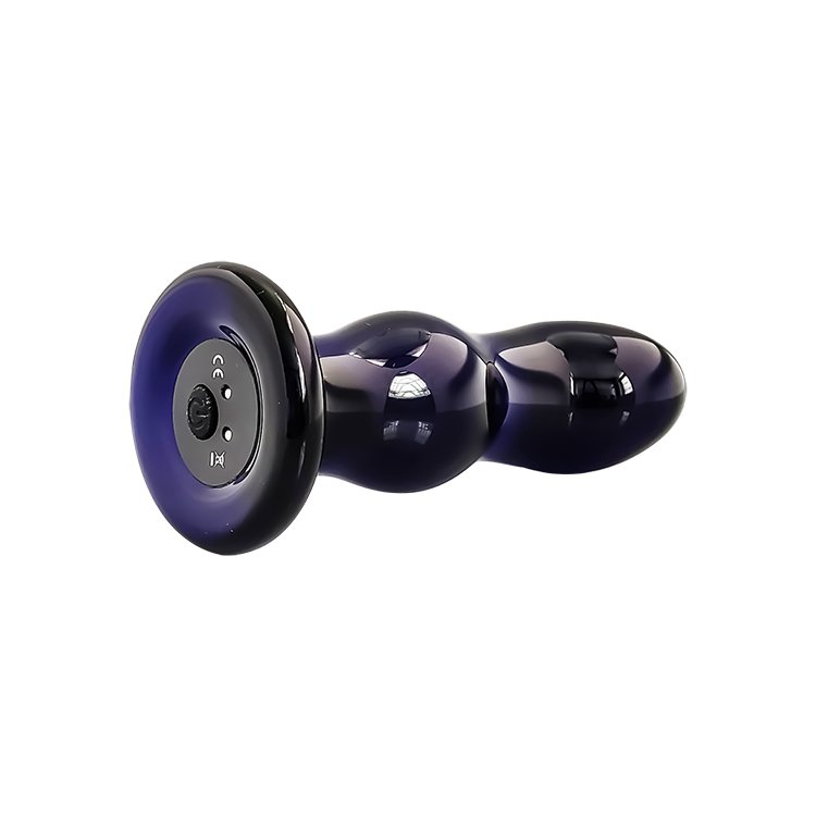Vibrating glass anal toys anal vibrator Waterproof mute anal sex toys masturbators vibrator