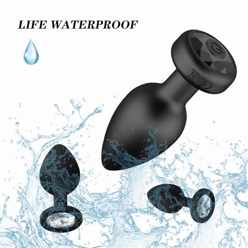 Wholesale Silicone Toy Butt Plug Training Kit Remote Control 10 Frequency Vibration Vibrating Plug Prostate Massager