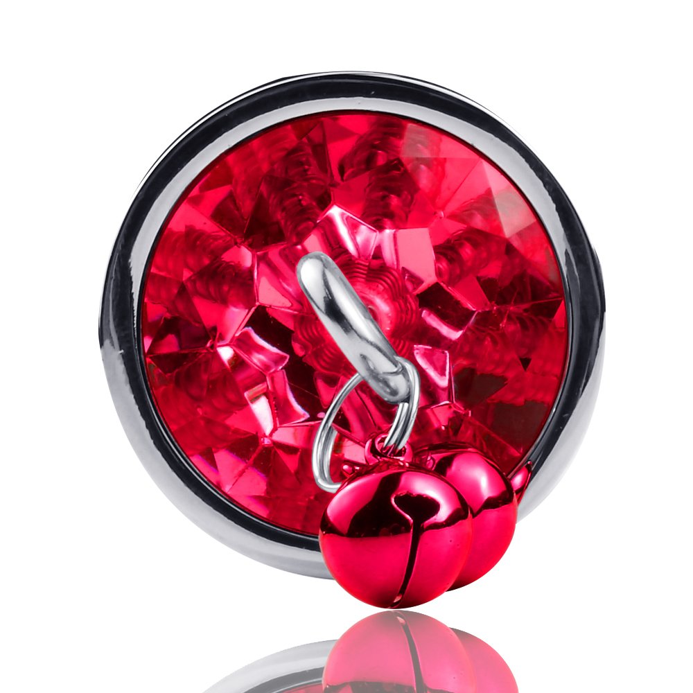 Anal Plug With Bells Aluminium Alloy Fun Adult Toys Anal Toys Metal Butt Plug Sex Toys For Man And Women juguetes sexuales