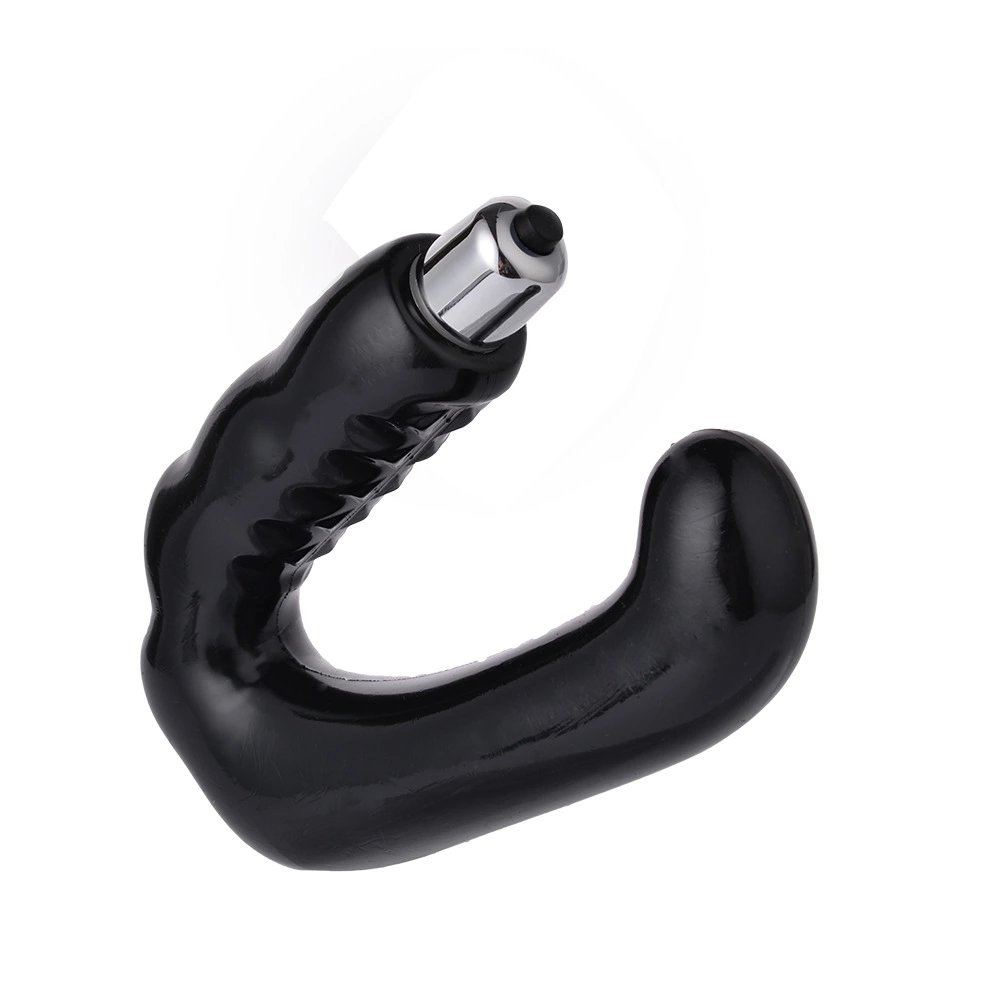 Silicone Male Masturbation Vibrating Anal Plug Sex Toy Vibrator Prostate Massager For Men