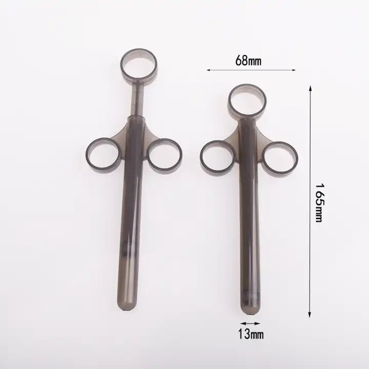 10ML Reusable Lube Syringe Enema Anus Lube Injection Launcher Applicator Lube Launcher For Couples