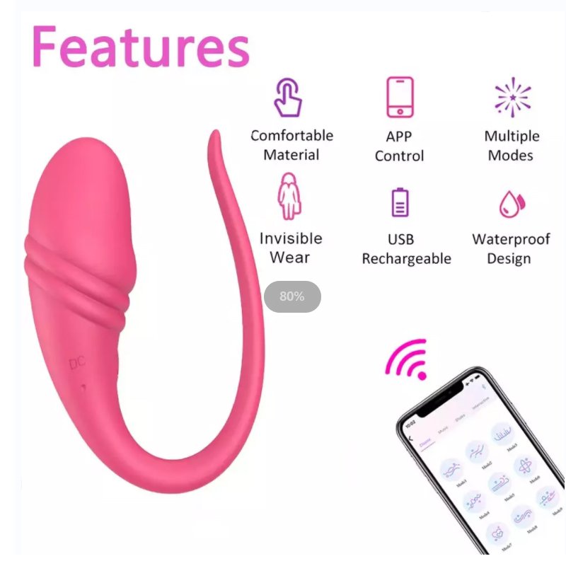 Sex Toy Vibrator With APP Egg Bluetooths Clitoris G-spot Portable Anal Dildo Silicone Panty Toys With Remote Control For Couples