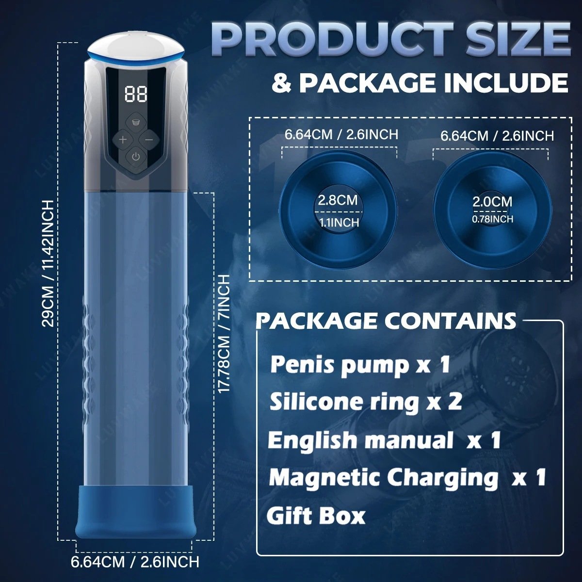 AIZHILIAN Sex toy factory manufacturing electric vacuum negative pressure penis trainer men's hydrotherapy workout equipment